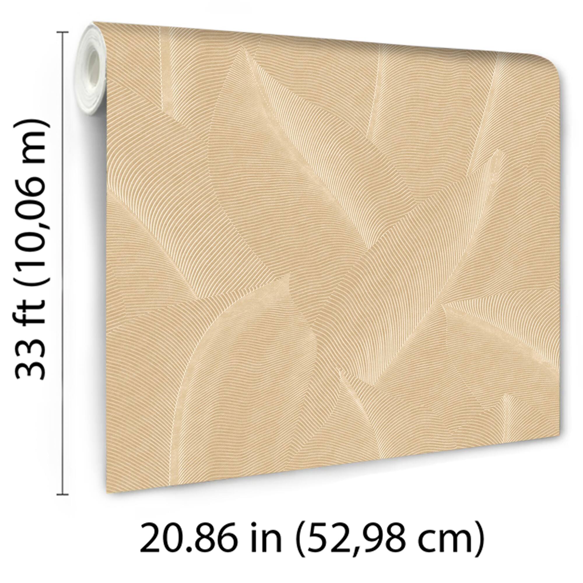 Designs Direct Allure Leaf Wallpaper